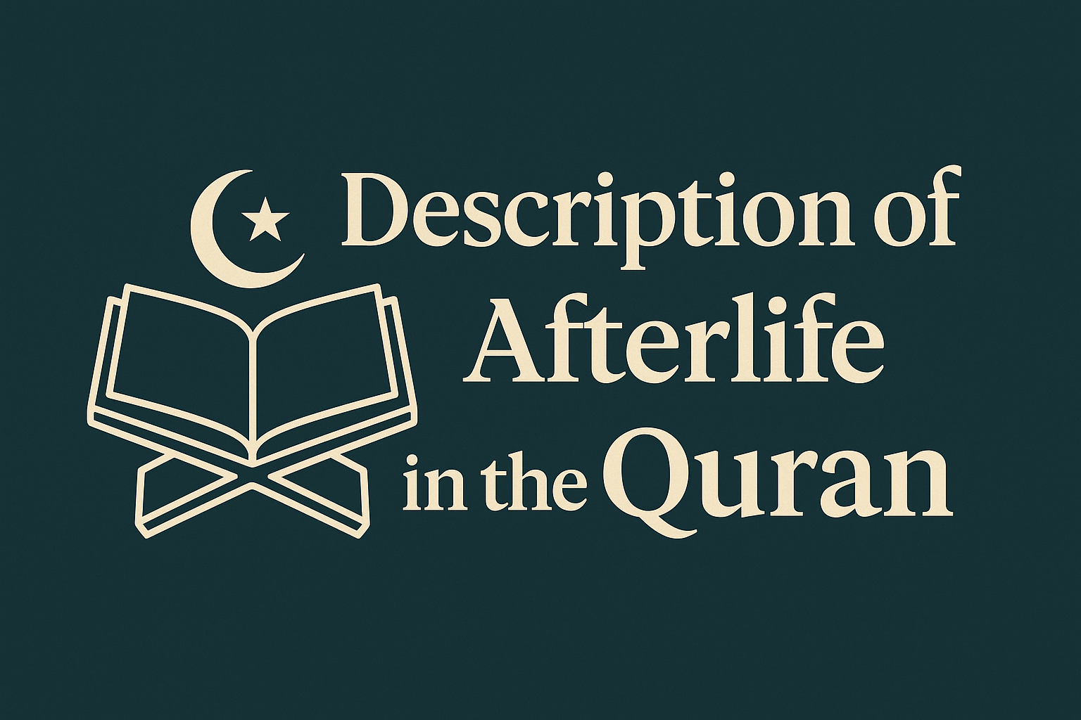 Description of Afterlife in the Quran