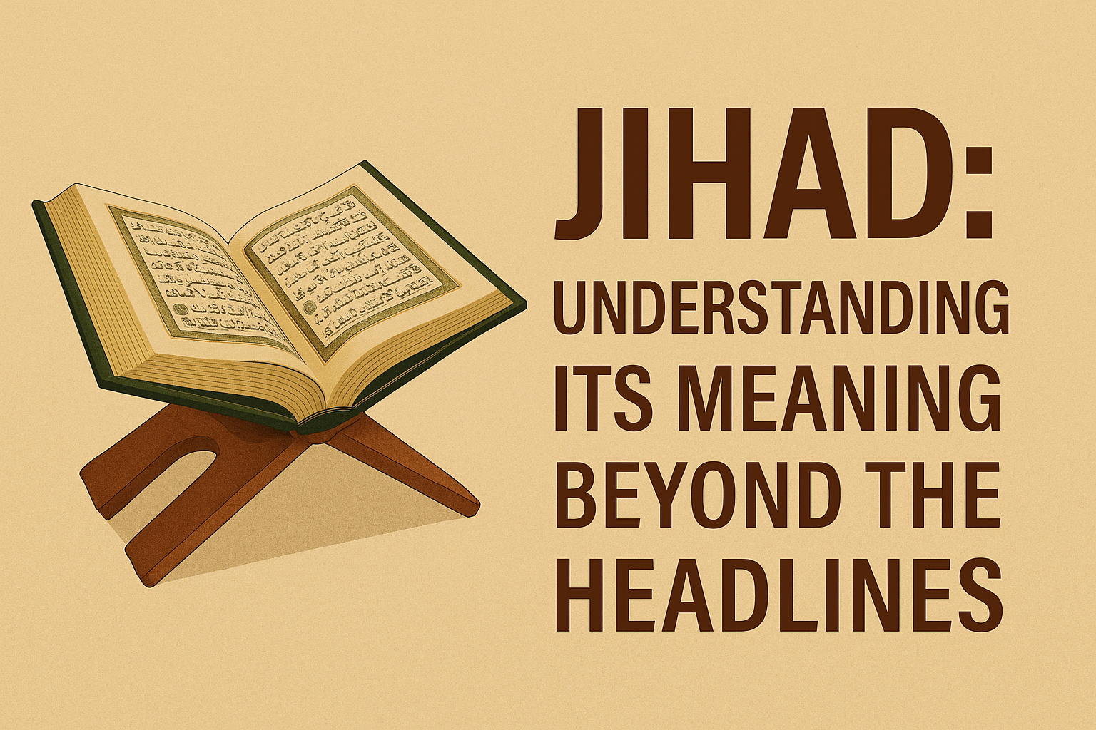 Jihad: Understanding Its Meaning Beyond the Headlines