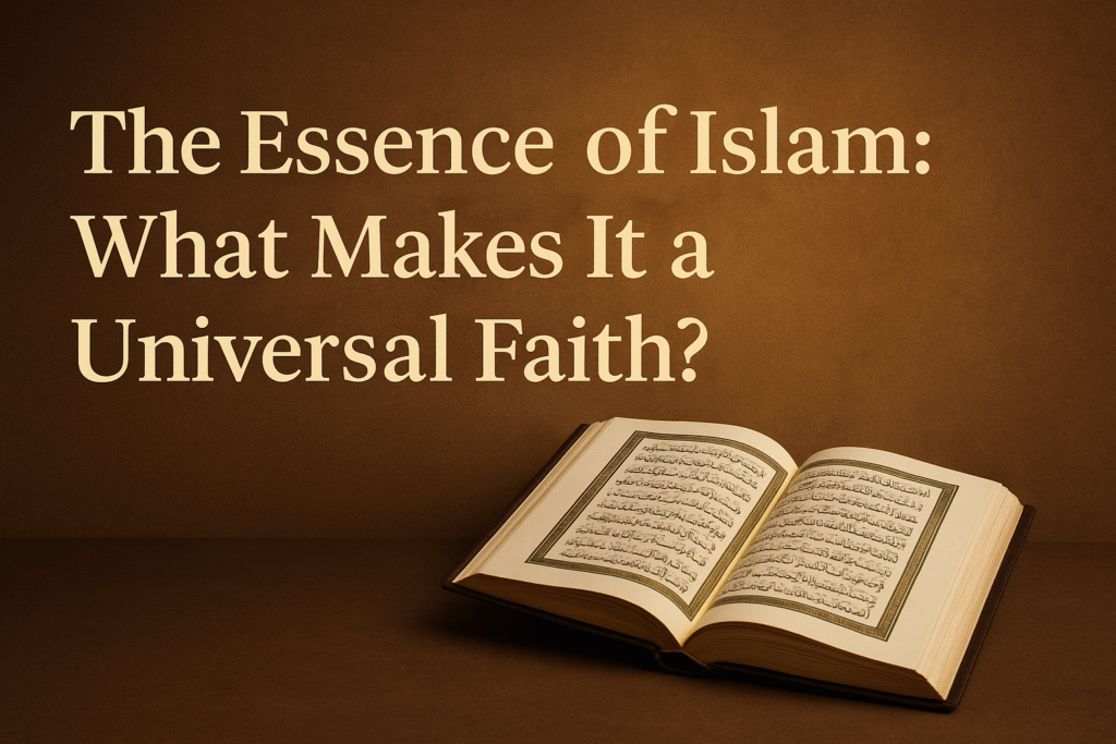 The Essence of Islam: What Makes It a Universal Faith?