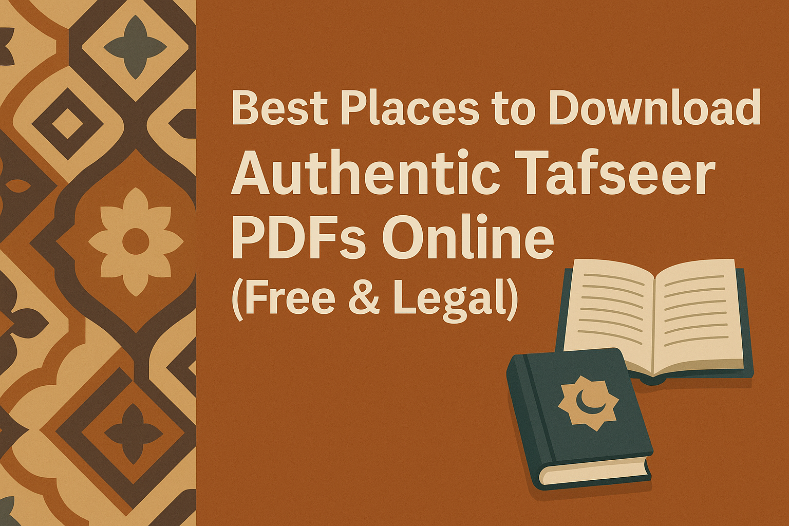 Best Places to Download Authentic Tafseer PDFs Online (Free & Legal)