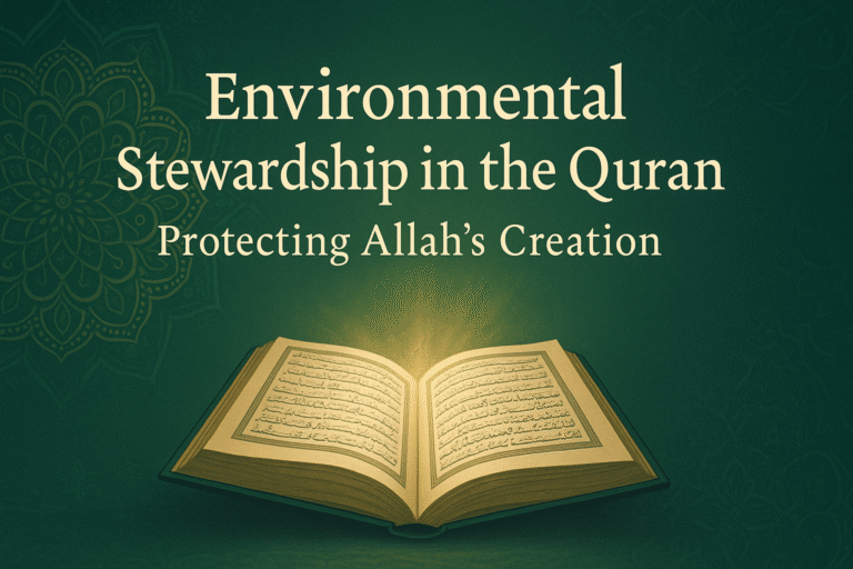 Environmental Stewardship in the Quran: Protecting Allah’s Creation