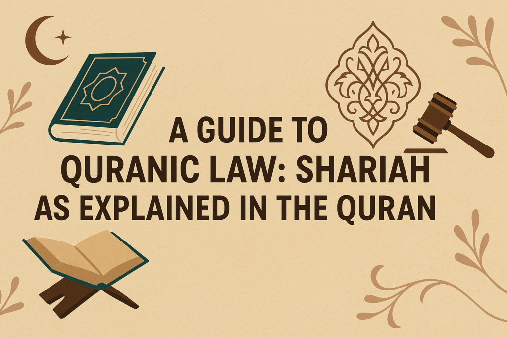 A Guide to Quranic Law and Shariah as Explained in the Quran