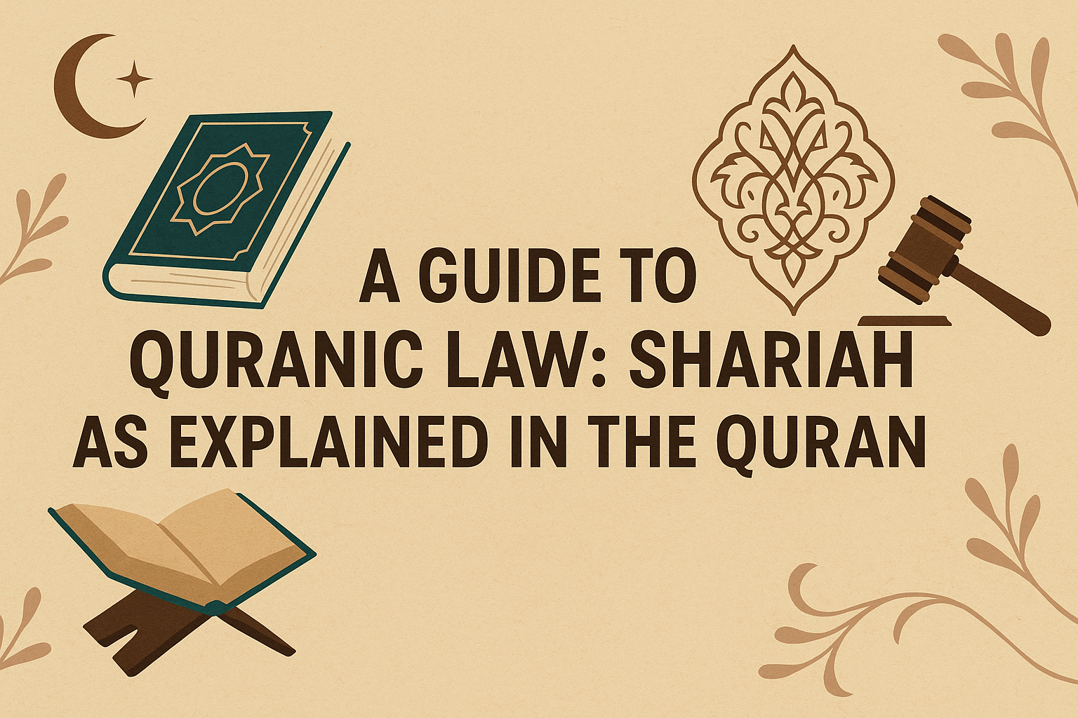 A Guide to Quranic Law and Shariah as Explained in the Quran