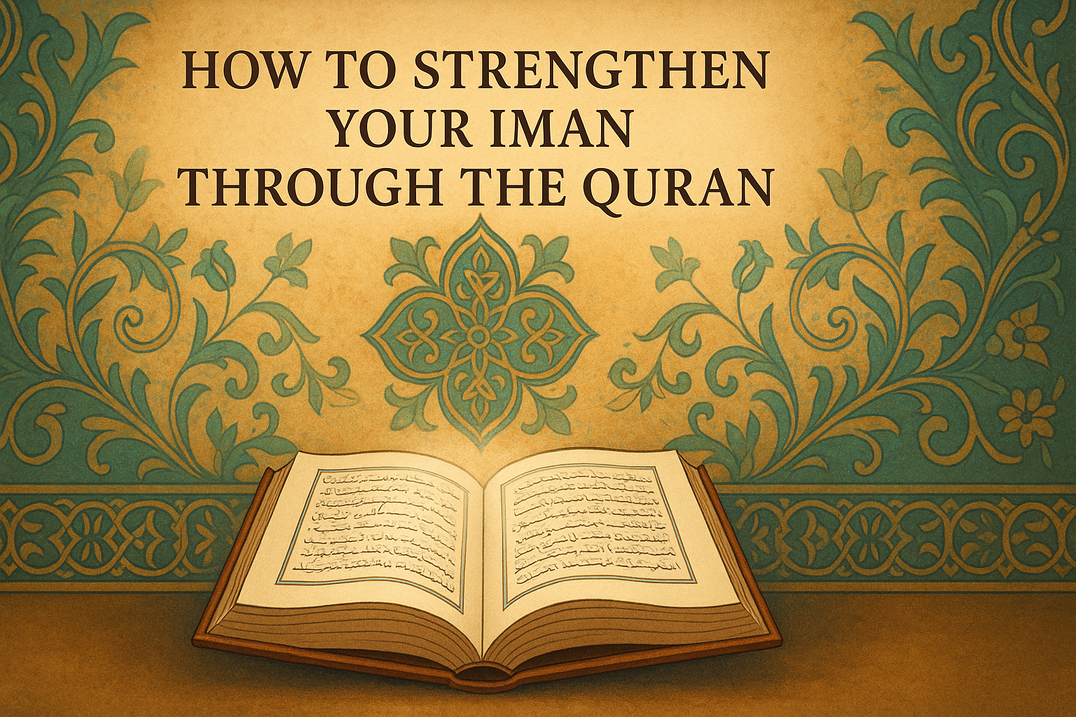 How to Strengthen Your Iman Through the Quran