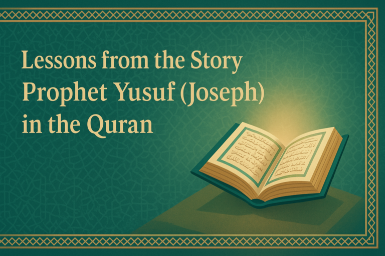 Lessons from the Story of Prophet Yusuf (Joseph) in the Quran